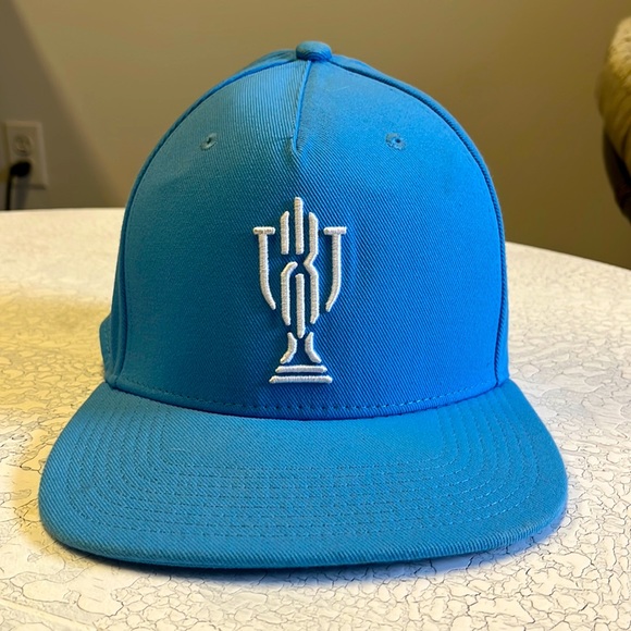 Jordan Trophy Room Logo Blue Jumpman Hat Snapback Cap University Blue
